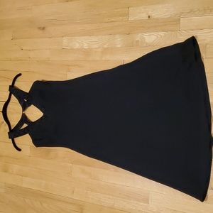 NWOT JONES NEW YORK Vintage Beaded Silk Strap V-neck Dress